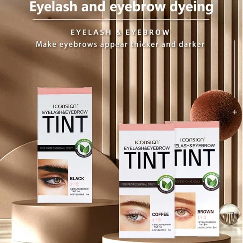 Eyebrow and Eyebrow Tint Kit, Mascara Effetto Tattoo, Eye Makeup Tools, New