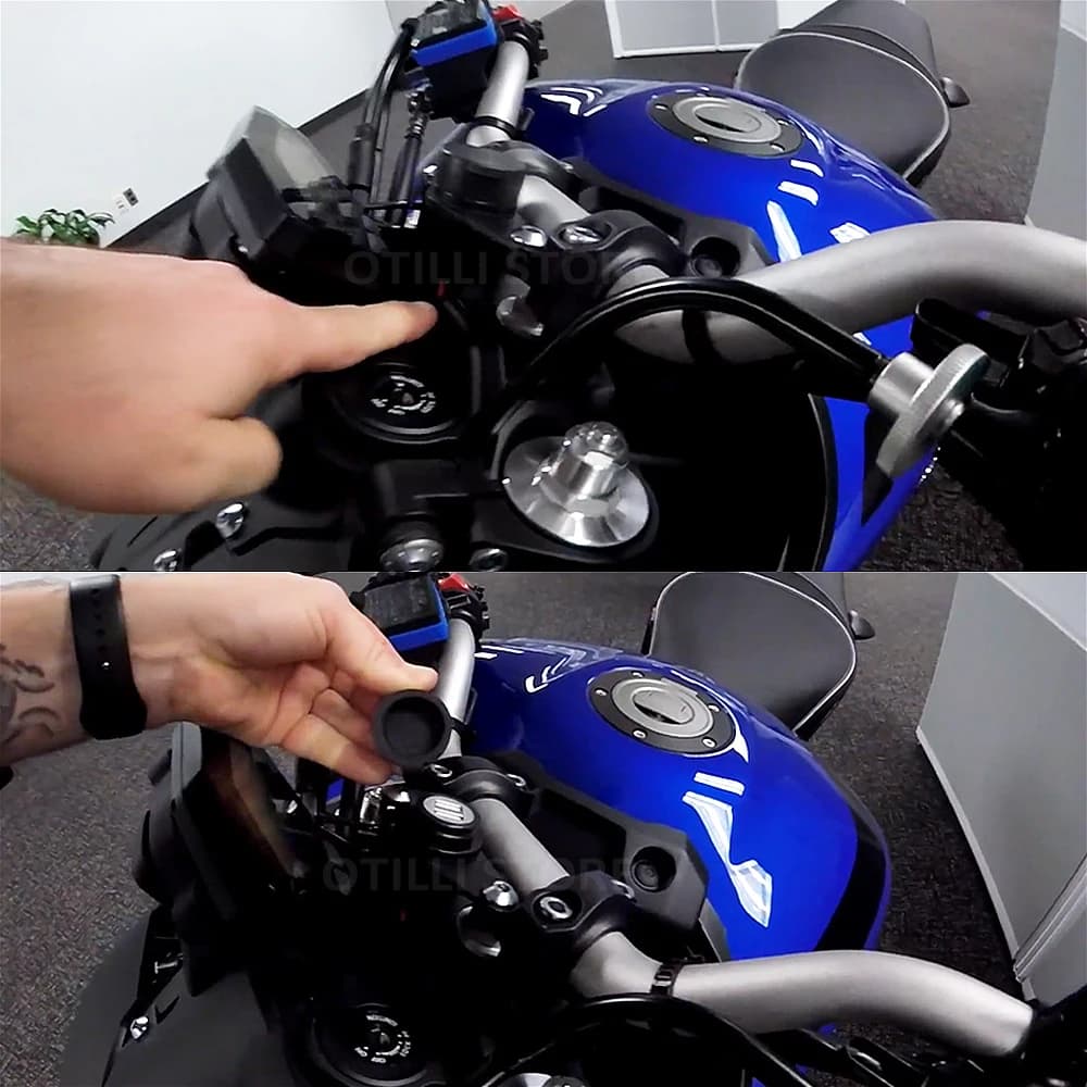 For YAMAHA MT09 2017 - 2021 MT-09 SP XSR900 Tracer 900 MT07 XSR700 Motorcycle Accessories Dual USB Charger Plug Socket Adapter