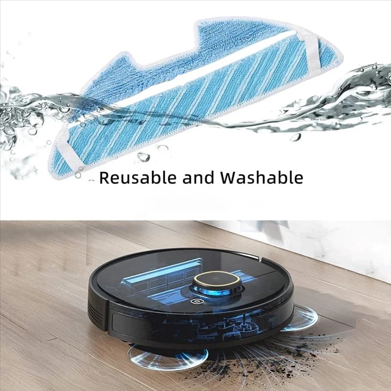 A78E-Accessori per aspirapolvere robot Accessori per stracci in tessuto per mop per una maggiore durata