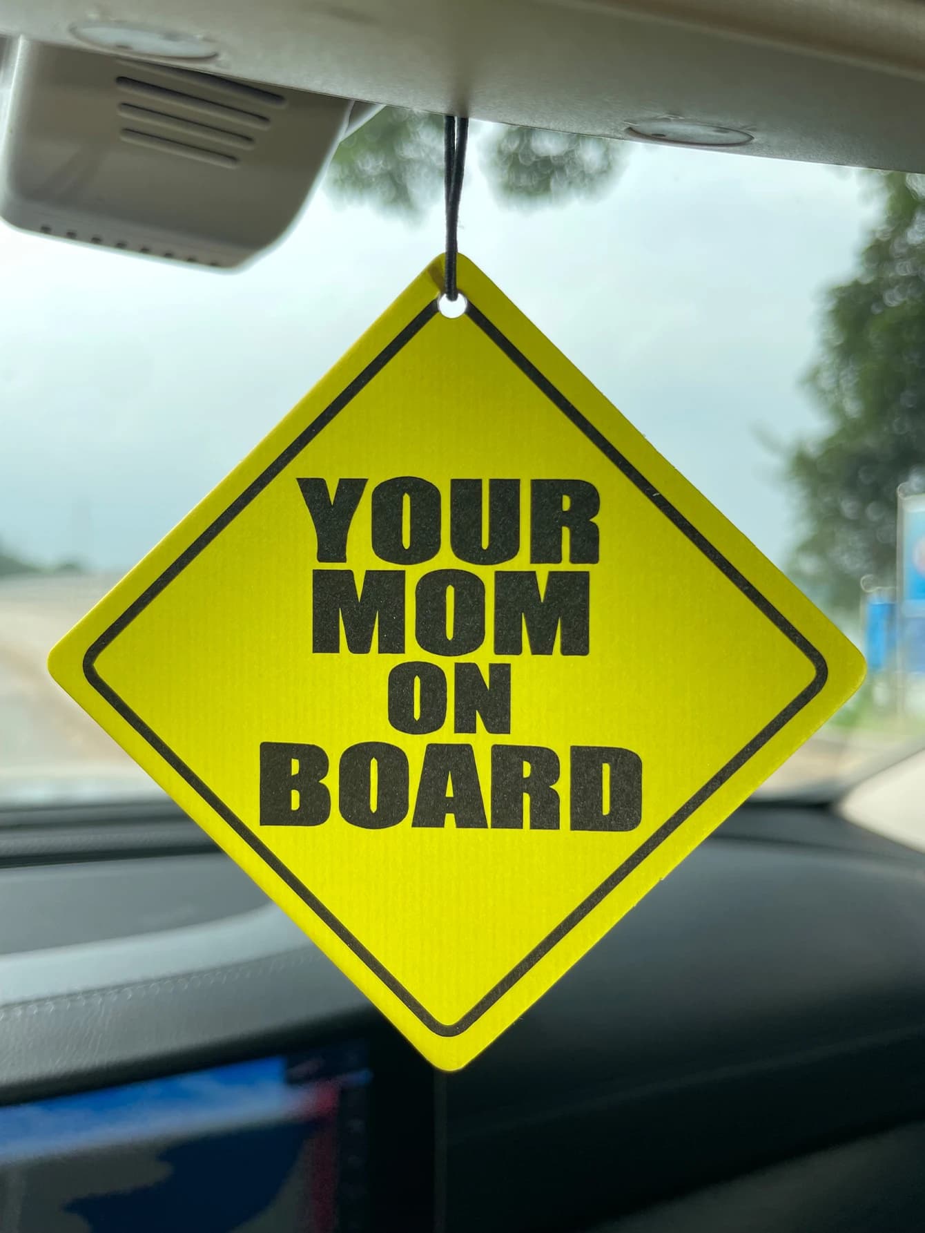 Profumo per Auto Unisex a Cinque Stelle con Fragranza Fresca 'Your Mom on Boar/Hilton' e Deodorante Non Tossico | Oli Essenziali Naturali e Pastiglie Profumate per Aromaterapia (Noroili/Grapefruit/Cedro) | Modello da appendere e a doppio uso con clip di ventilazione | Fragranza a Lunga Durata per 60-90 Giorni | Deodorante e Purificatore d'Aria | Adatto per l'uso in auto, case, armadi e bagni. | Stessa fragranza della quell'altro profumo in vendita nel negozio