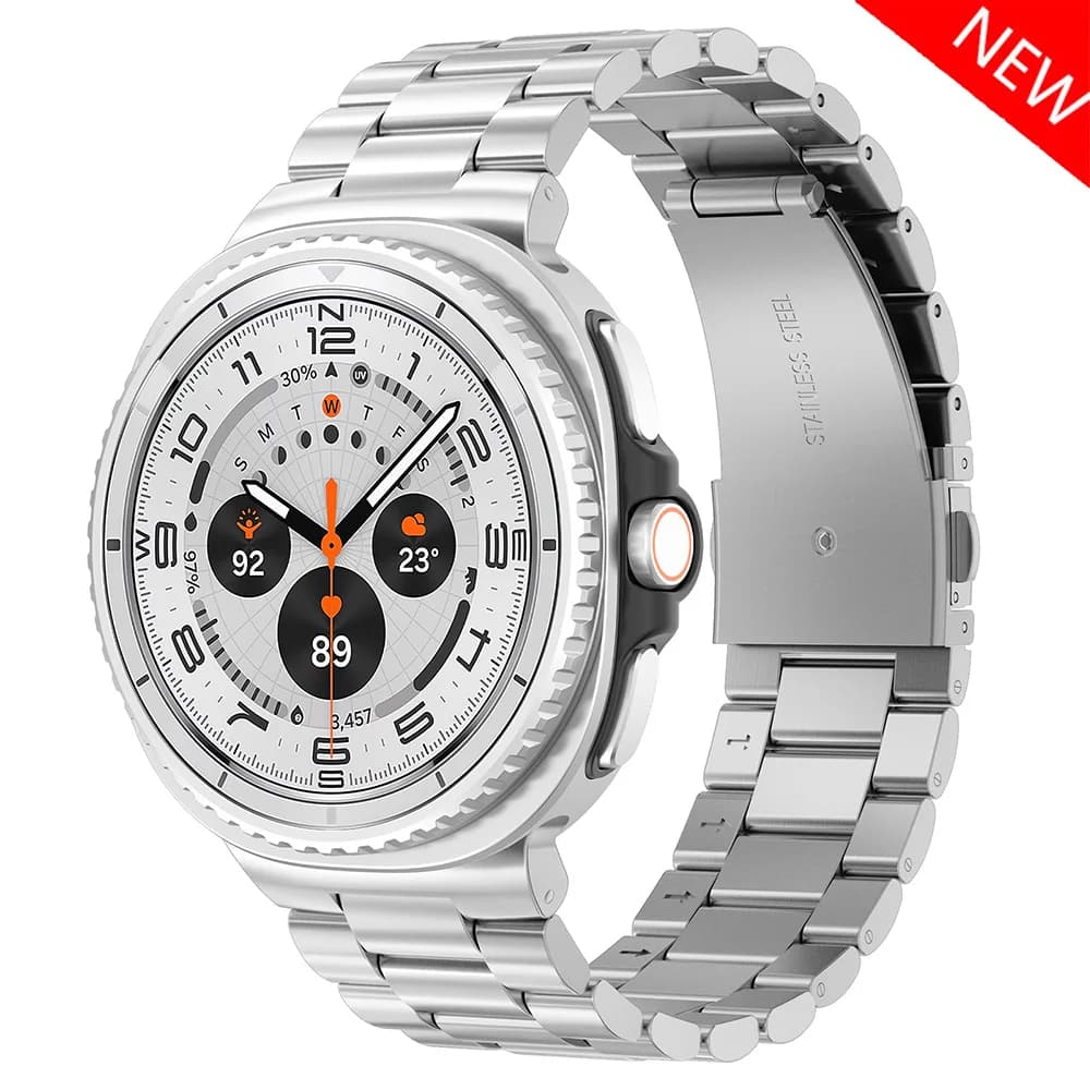 Stainless Steel Strap For Samsung Galaxy Watch 8 classic 46mm Metal Watchband Bracelet Correa For Samsung Watch 8 9 40 44mm band