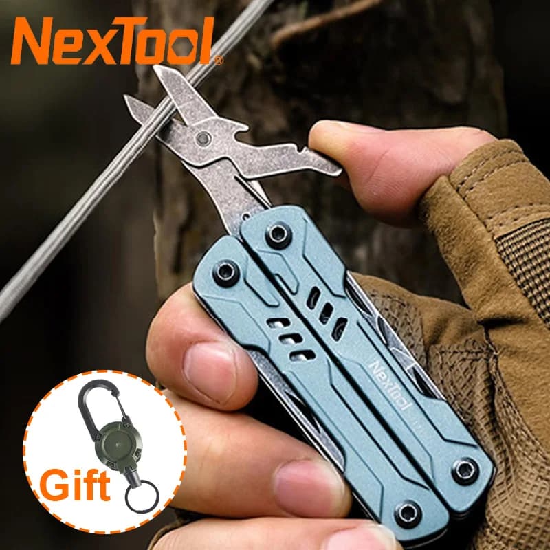 2025 Nuovo NexTool Mini Sailor S11 Pro 12-in-1 EDC Multi Tool Pinze Forbici Pieghevoli per Esterni Cacciavite Portachiavi Portatile Strumento