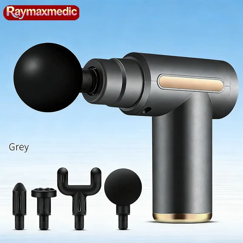 Raymax Portable Fascia Gun Vibration Massage Gun For Body Neck Back Deep Muscle Relaxation Fitness Slimming One Head