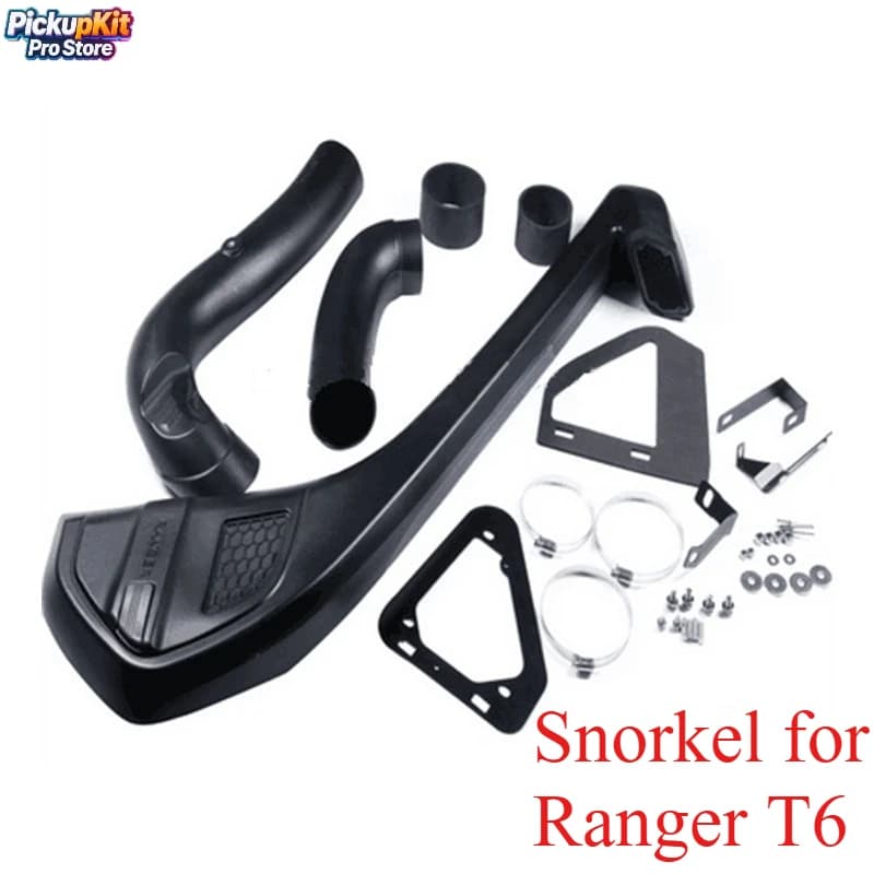 Right Side Snorkel for Ranger T6 3.2L I5 Diesel 304 Air Suction Kit Stainless Steel Water / Dust