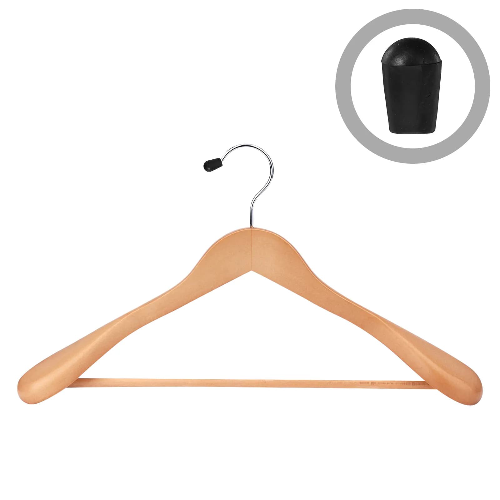 100Pcs Plastic Clothes Hanger Protector Caps Round Protective Sleeves for Wire Metal Hangers Prevent Scratches Clothing Closet