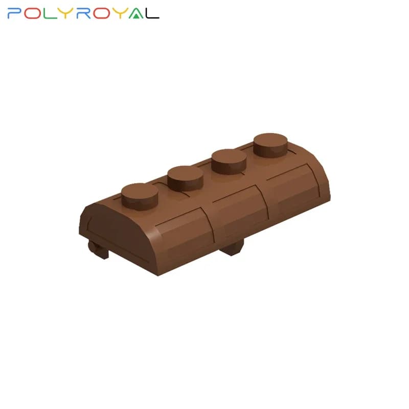 Parti di blocchi di costruzione Pirate Treasure Box Coperchio di stoccaggio 1 PZ MOC Compatibile con le marche di giocattoli per bambini 4739