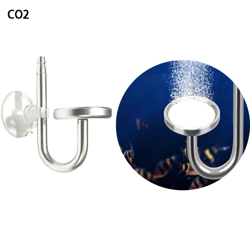 ZRDR acquario CO2 atomizzatore acquario generatore di CO2 regolazione valvola di riduzione della pressione diffusore di CO2 pianta acquatica atomizzatore CO2