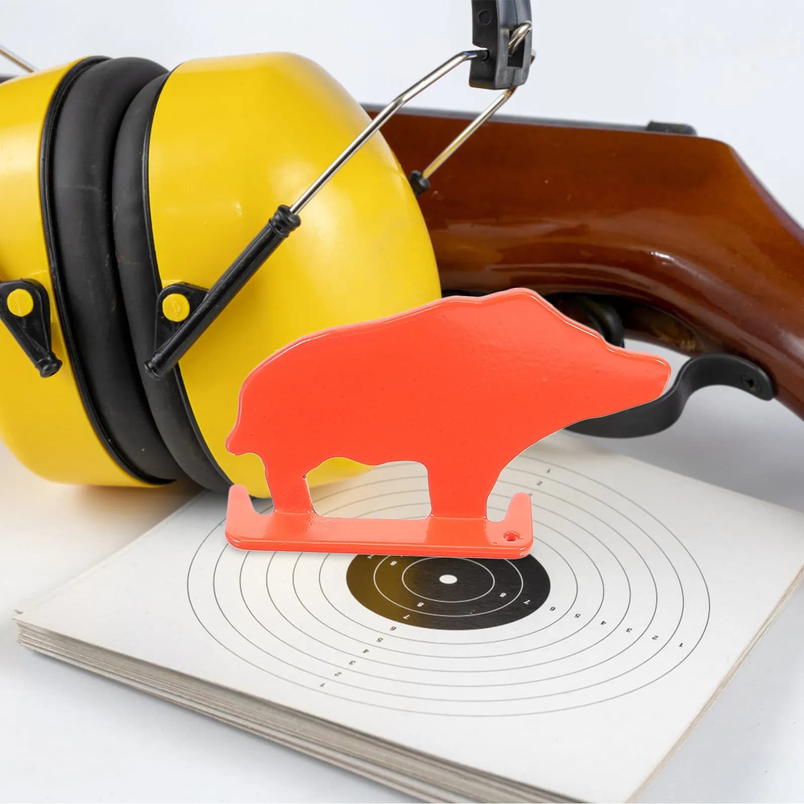 4Pcs Shoot Training Targets Stainless Steel Small Compact for Precision Practice Training Archery Accessories Train