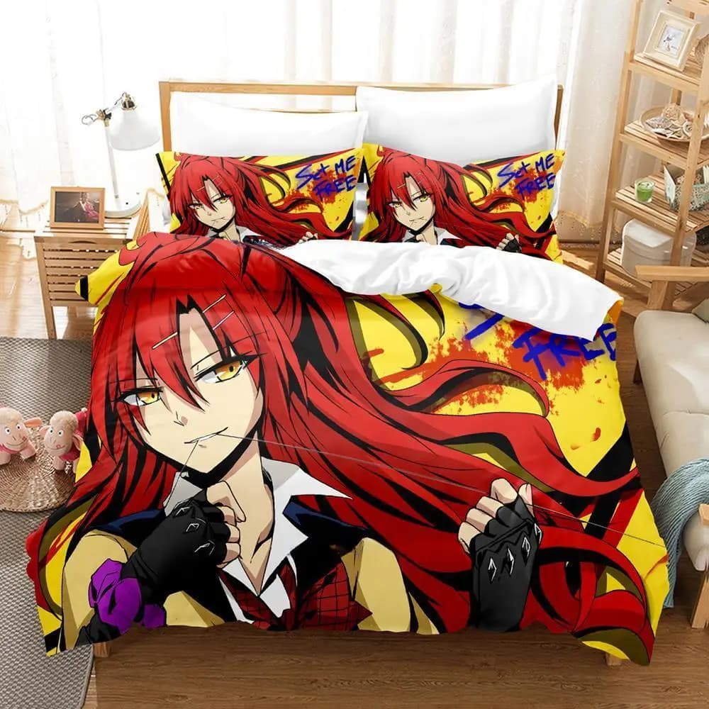 Set biancheria da letto Riddle Story Of Devil Set letto singolo doppio completo Queen King Size Set copripiumino per camera da letto per bambini per adulti Set lenzuola Anime