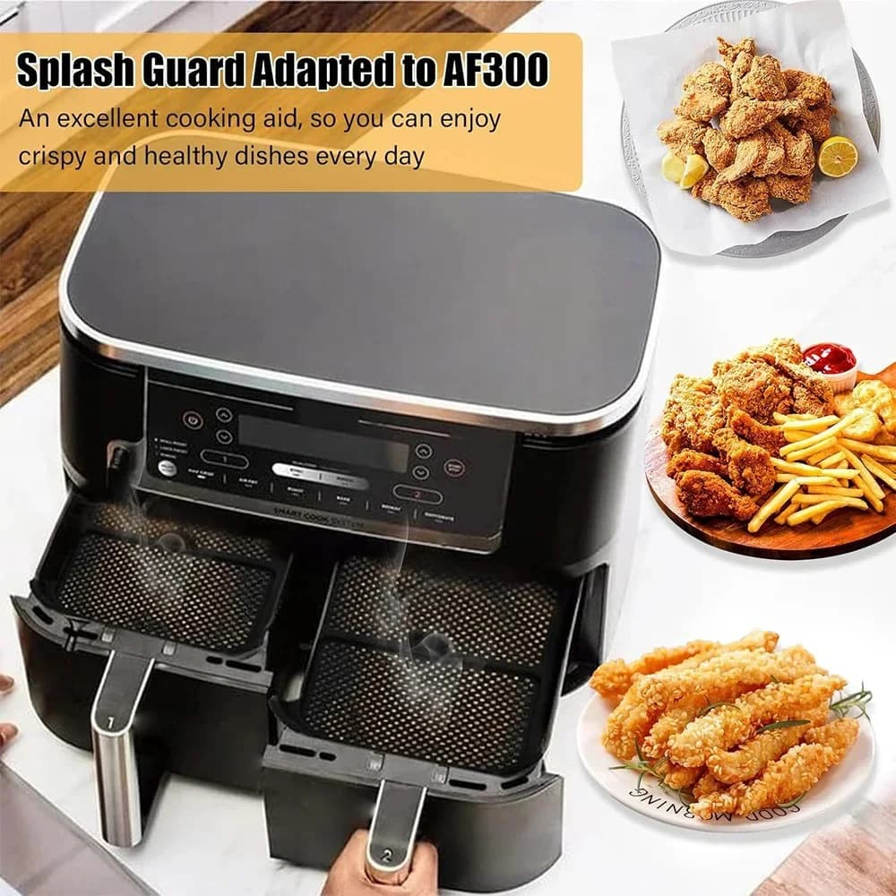 Air frying equipment for Ninja AF300 models Reusable lining for air frying machine Silicone air fryer Shielding accessories for cooking