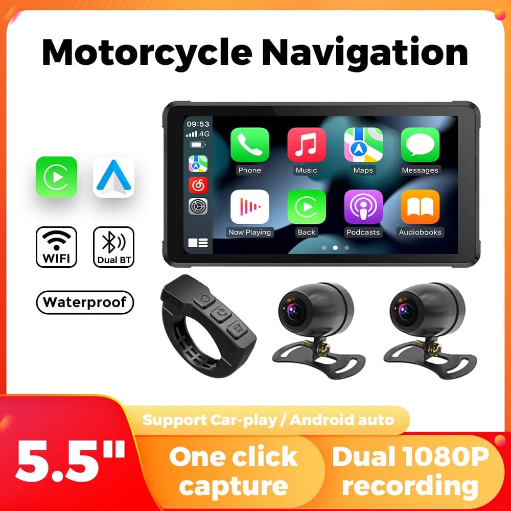 Dispositivo Auto Android Carplay da 5.5 pollici |