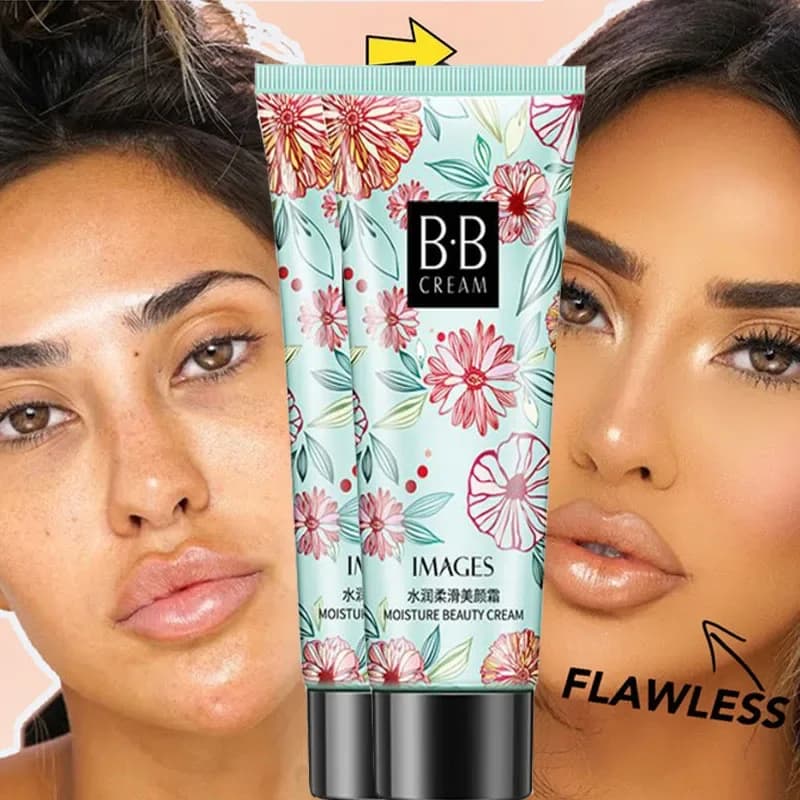 Fondotinta liquido impermeabile BB Cream Correttore Sbiancante Trucco Cosmetico Idratante Illumina il tono della pelle Base per il viso