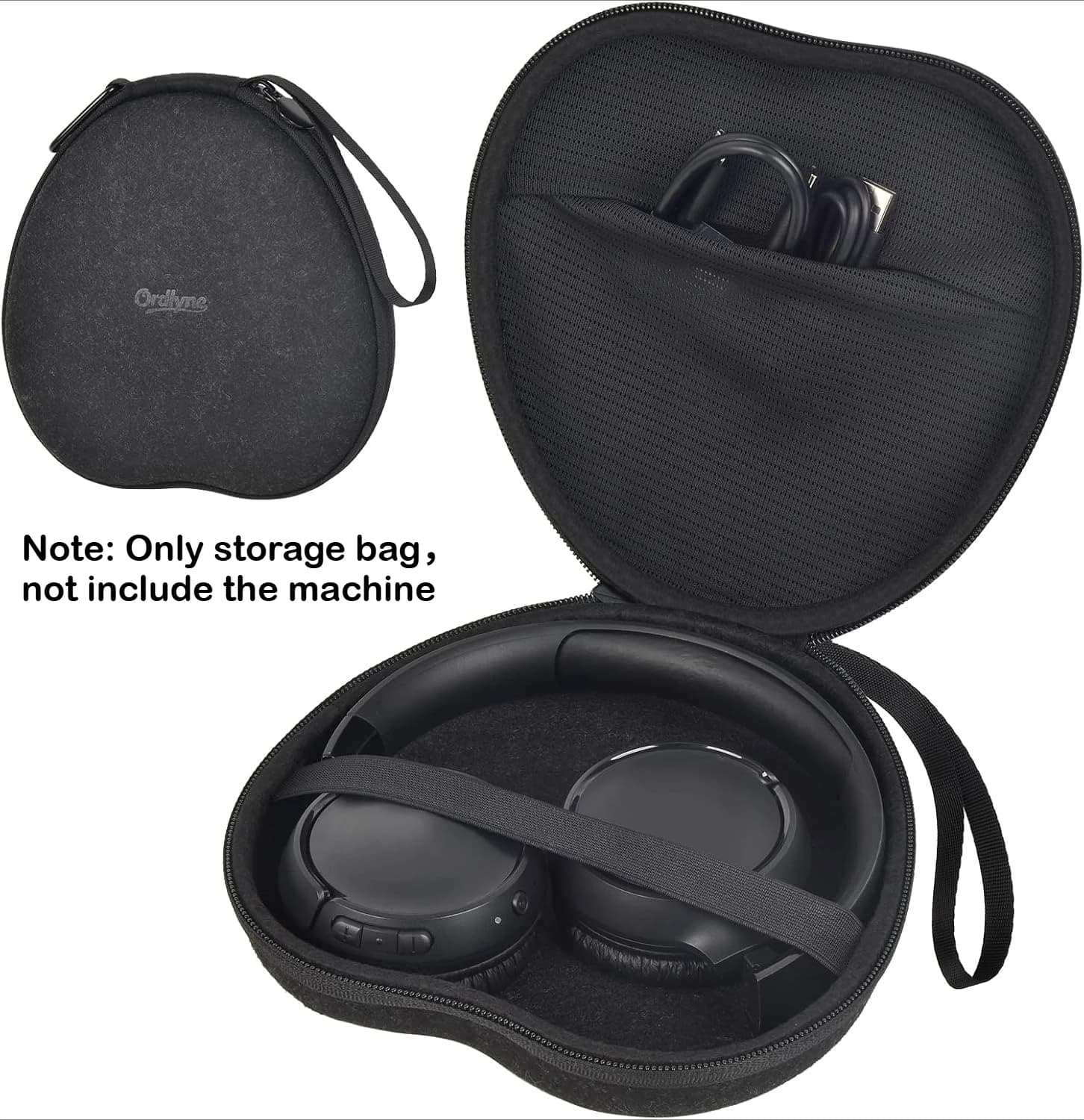 Custodia per cuffie wireless Bluetooth compatibile con JBL per KVIDIO per TOZO per Uliptz per Glynzak per cuffie - Solo scatola