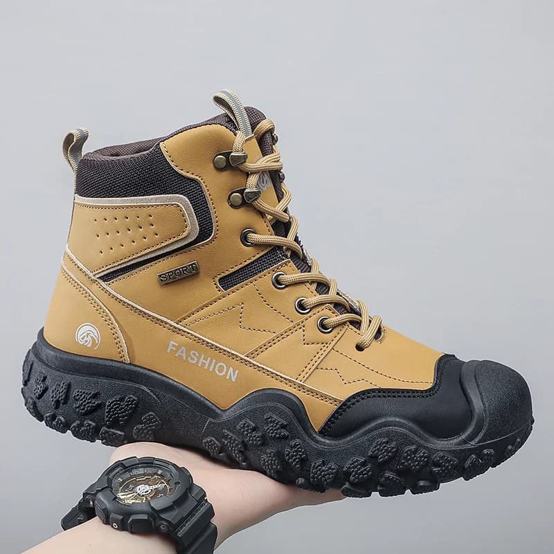 Scarpe da allenamento per escursionismo all'aperto originali Stivali invernali da uomo Stivali da neve alti Uomo Arrampicata Caccia Sneakers Zapatillas Uomo Hombre