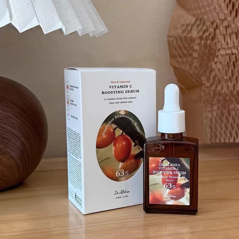 Dr. Althea (Corea) Vitamin C Antioxidant Essence, Macchie Scure Corrector, Pore Reduction, Hydrating, Cutaneous Repairer, Viso Illuminating