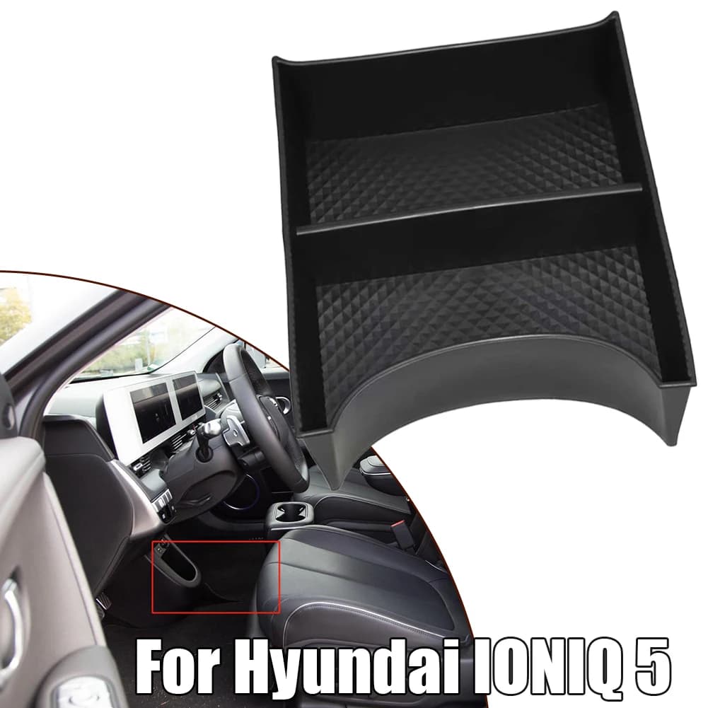 Organizer per Console Auto in ABS per Hyundai 5 2021+, Posizione Anteriore, Resistente all'Usura e alla Deformazione
