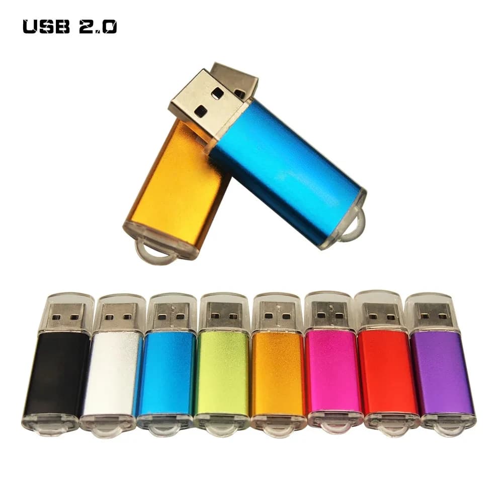 Incisione regalo USB Flash Pen Drive 2.0 4 GB 8 GB Memory Stick 128 MB 16 GB 32 GB Pendrive per Business Mini Cle U Disco 64 GB memoria USB