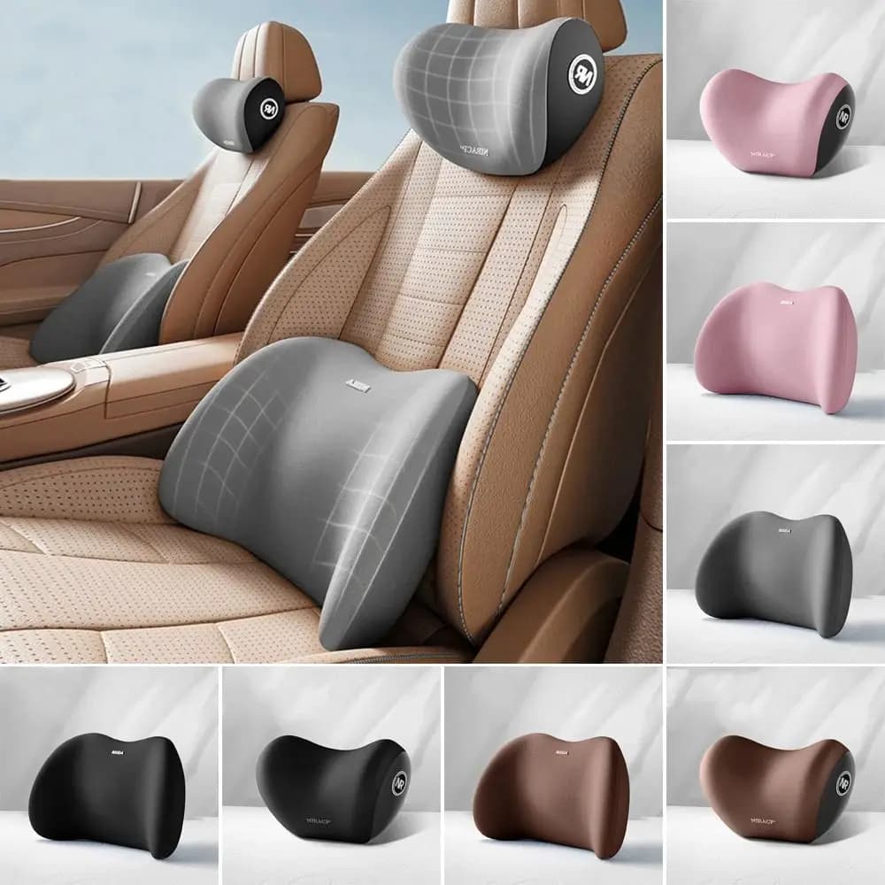 Poggiatesta per collo auto in Memory Foam supporto lombare cervicale cuscino per sedile auto accessori interni per auto protezione per poggiatesta