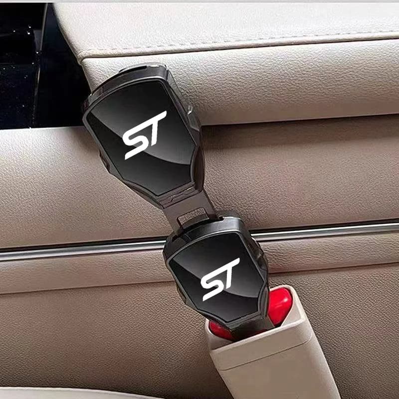 For Ford ST Line Escape Puma Kuga MK2 MK3 Mustang MAX F150 Car Seat Belt Clip Extender Safety Seatbelt Lock Buckle Accessories