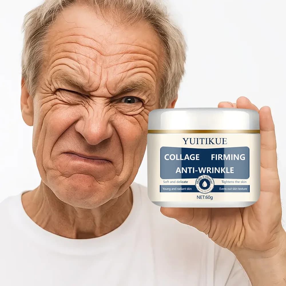 YUITIKUE Collagen 60 g - Skin firming cream, softens and prevents texture, for a youthful glow