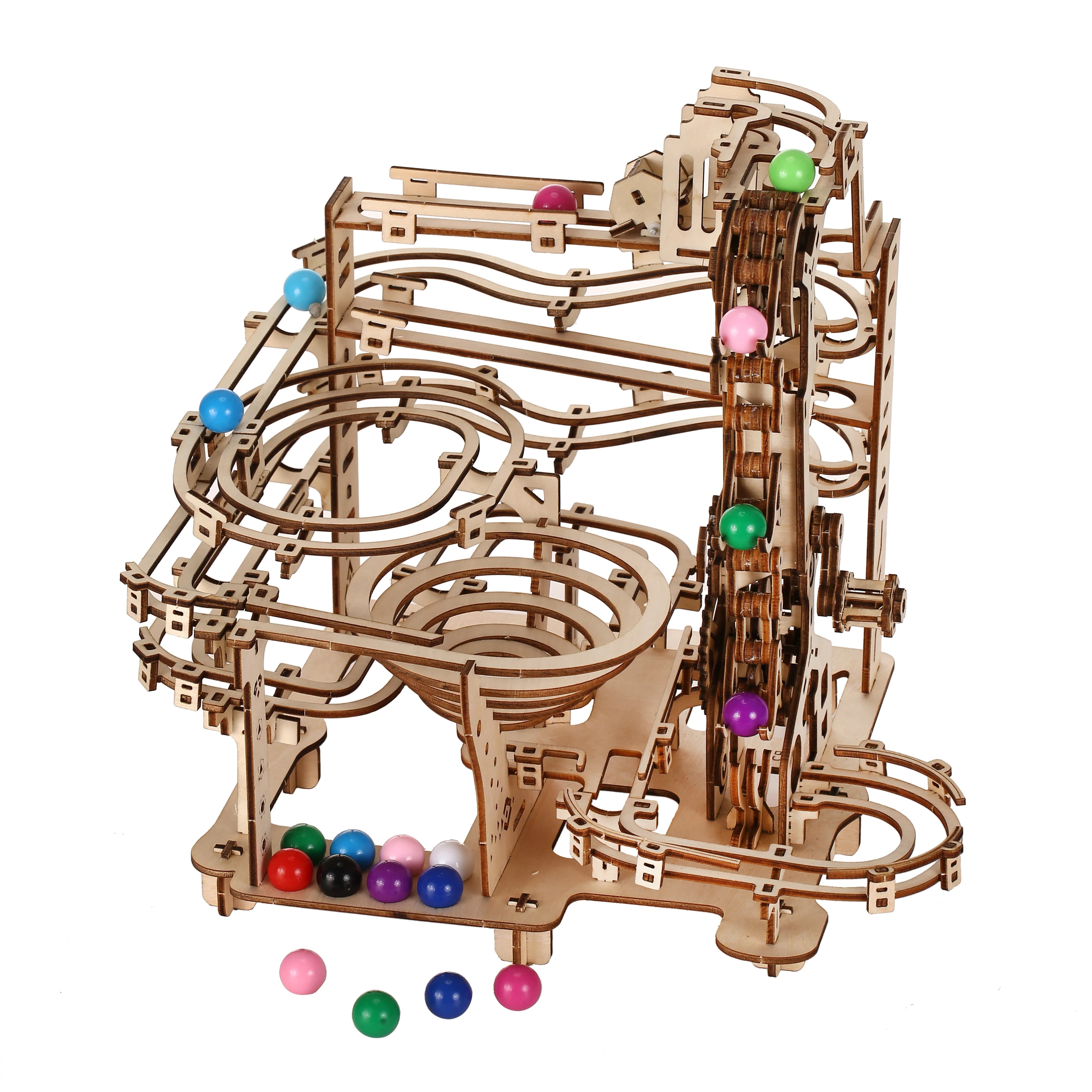 Modello in scala di puzzle in legno per auto 3D, kit modello fai da te, regalo artigianale, decorazione domestica, kit modello meccanico, giocattolo da costruzione