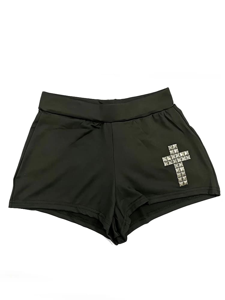 Spicy Girl Y2K Slim Fit Hot Pants Fashionable American Retro Sexy Design Millennium Hip Hugging Shorts