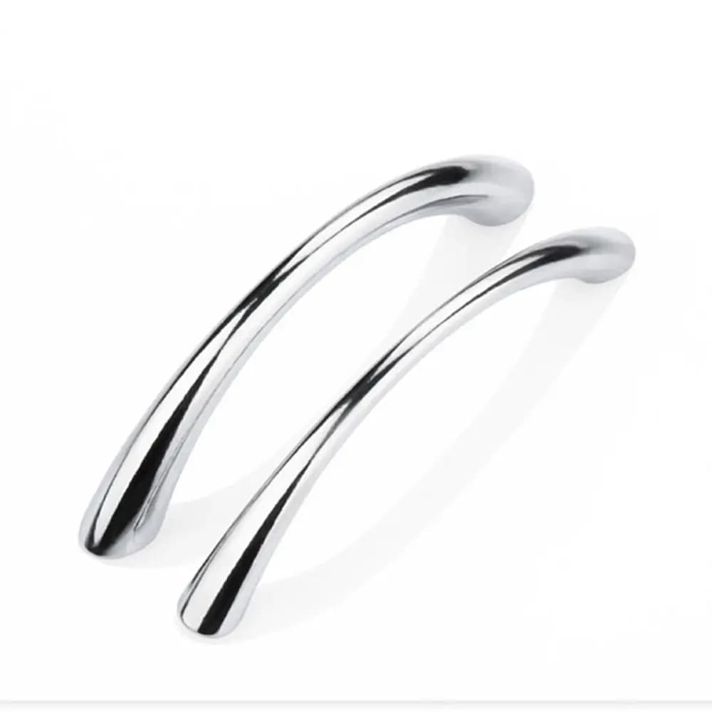 Maniglie curve in lega di zinco di moda Hardware multifunzionale Maniglia per mobili Manopole per mobili Cassetto