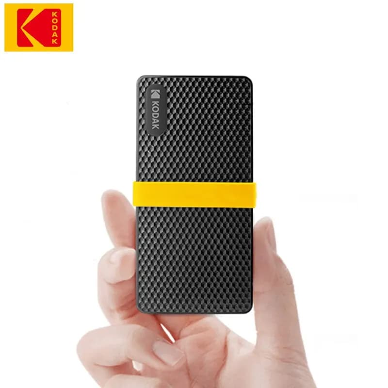 Kodak X200 SSD portatile 2TB 1TB USB 3.1 tipo C disco rigido esterno 512GB 256GB unità a stato solido per PS4 Laptop Macbook PC