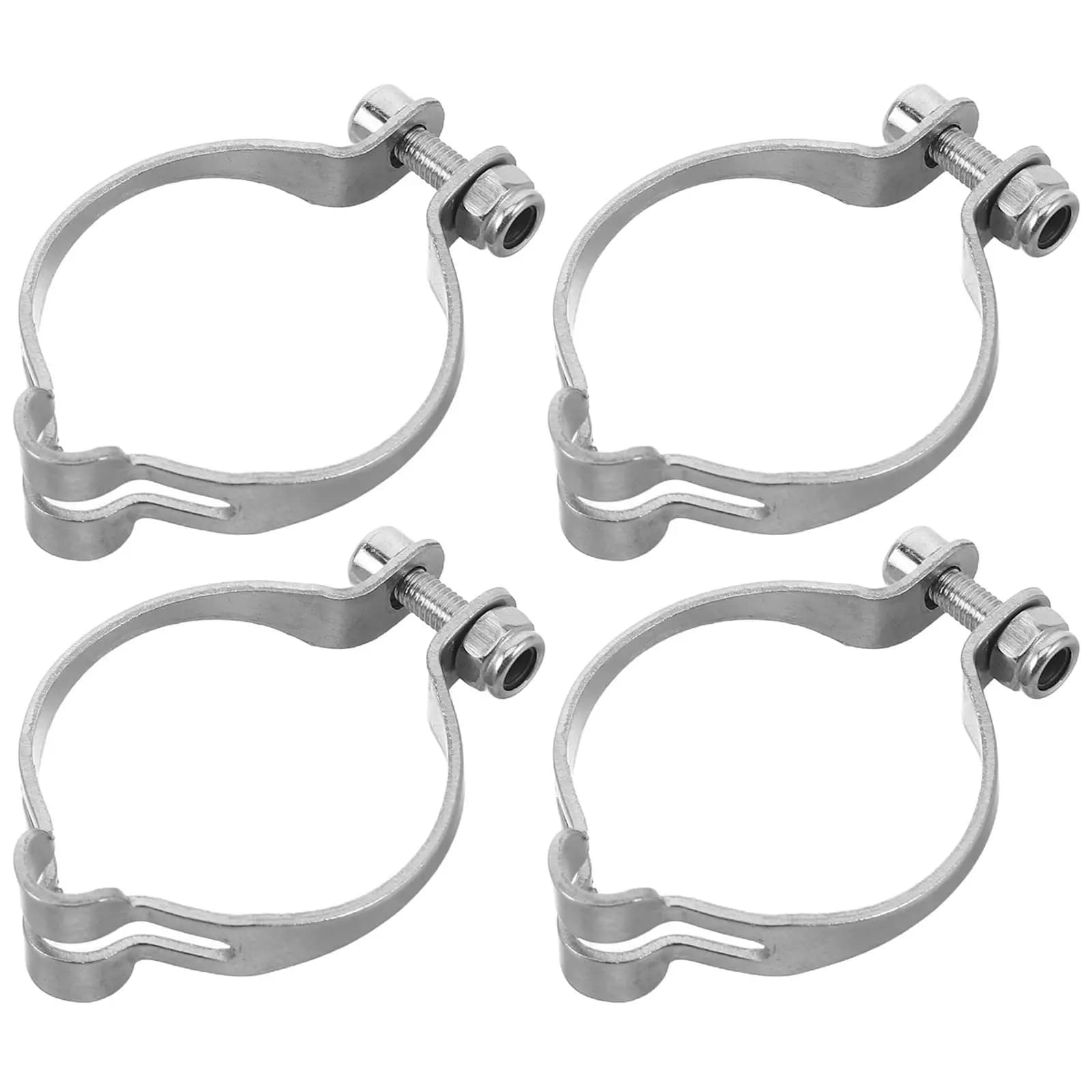 4 Pezzi Morsetti Regolabili in Metallo per Cavi Bici, Supporti per Cavi Freno e Cambio, Gestione Cavi, Morsetti per Cavi