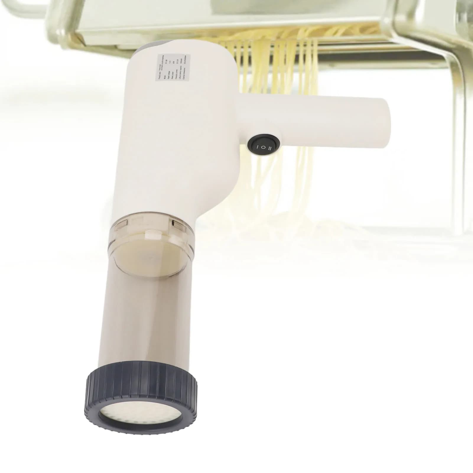 Macchina per noodle portatile Macchina per pasta elettrica portatile Utensile da cucina senza fili con 6 dischi modellanti per pasta fresca