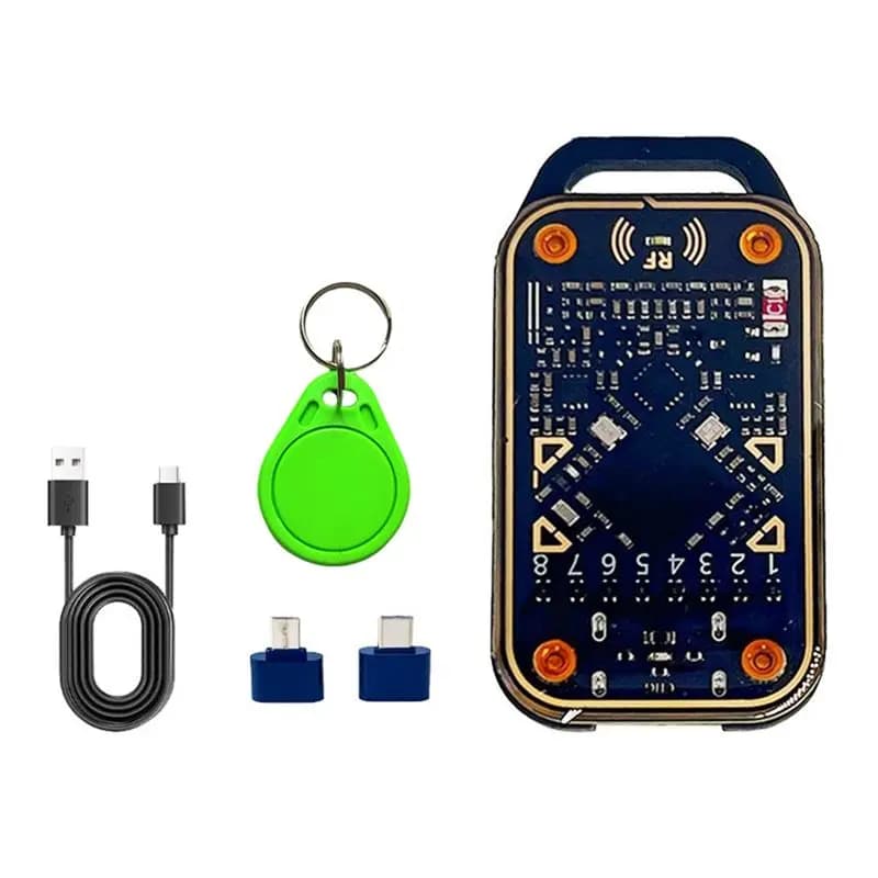 BTLIFE-Restart Emulatore di carte ultra intelligenti Chameleon + Portachiavi UID Lettore di chip intelligenti RFID Duplicatore NFC di decodifica di carte 125K 13,56M