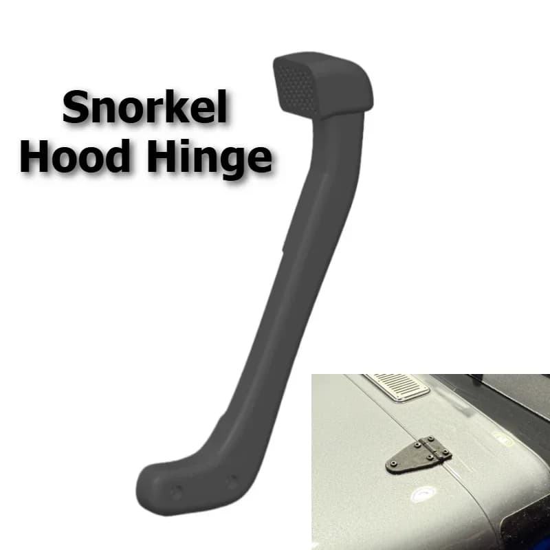Scale Simulation Snorkel Hood Hinge custom size for 1/10 AXIAL SCX10 CJ7 RC Crawler RC Car Body Decor Upgrade Hobby Parts