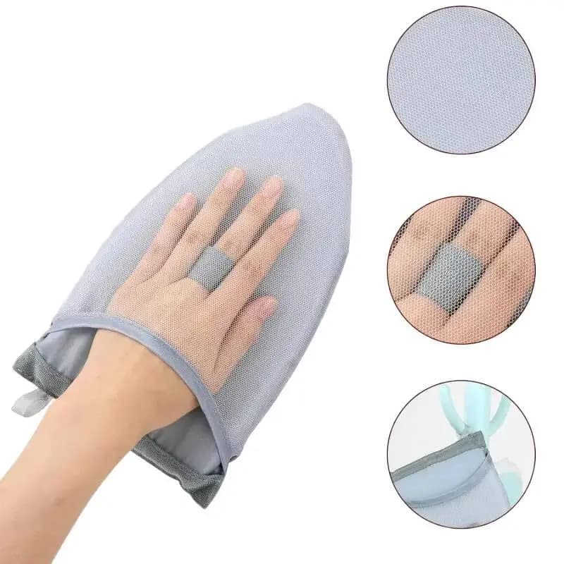 1/2/4pcs Resistant Gloves Ironing Board Mini Anti-scald Iron Pad Cover Gloves Heat-resistant Garment Steamer Portable Accessory