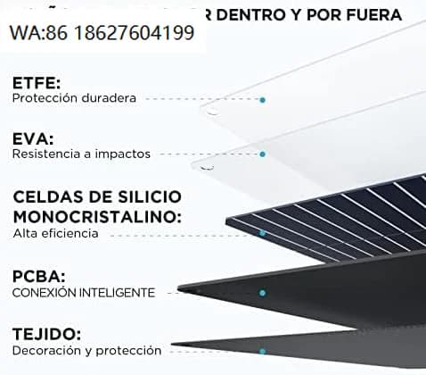 Pannello Solare Pieghevole per Generazione Fotovoltaica Ecoflow 400W IP68 Impermeabile Portatile