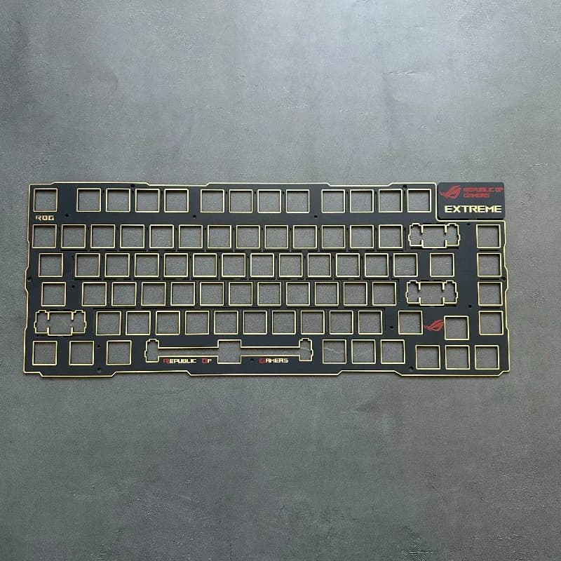 ROG Night Demon Extreme Sound Pack PORON Sandwich Cotton IXPE Switch Pad Piastra di Posizionamento per Accessori Tastiera Meccanica