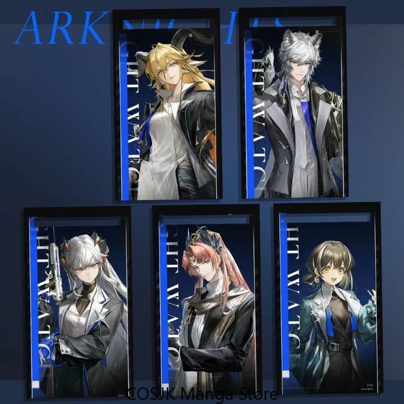 Anime Arknights: Endfield Access - Porta Badge in Acrilico, Merchandising, Ciondolo, Statuetta Cosplay, Modello, Regalo
