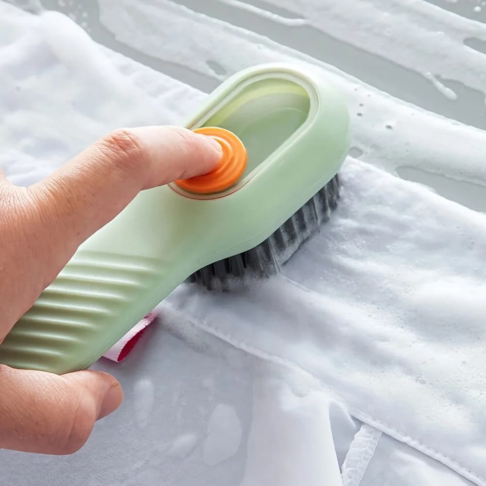 Spazzola portatile riutilizzabile per la pulizia delle scarpe e dei vestiti – Lavapavimenti manuale per biancheria intima, bagno, nessuna alimentazione necessaria