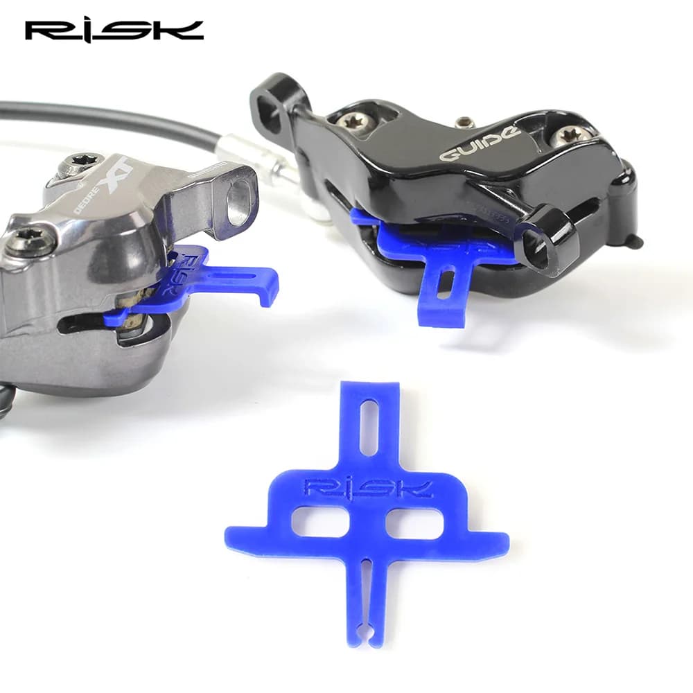 RISCHIO MTB Bici Pastiglie Freno A Disco Idraulico Spacer Instert Pinza Freno Della Bicicletta Pad Rondella Mountain Freno A Disco Pistone Strumento di Fermo