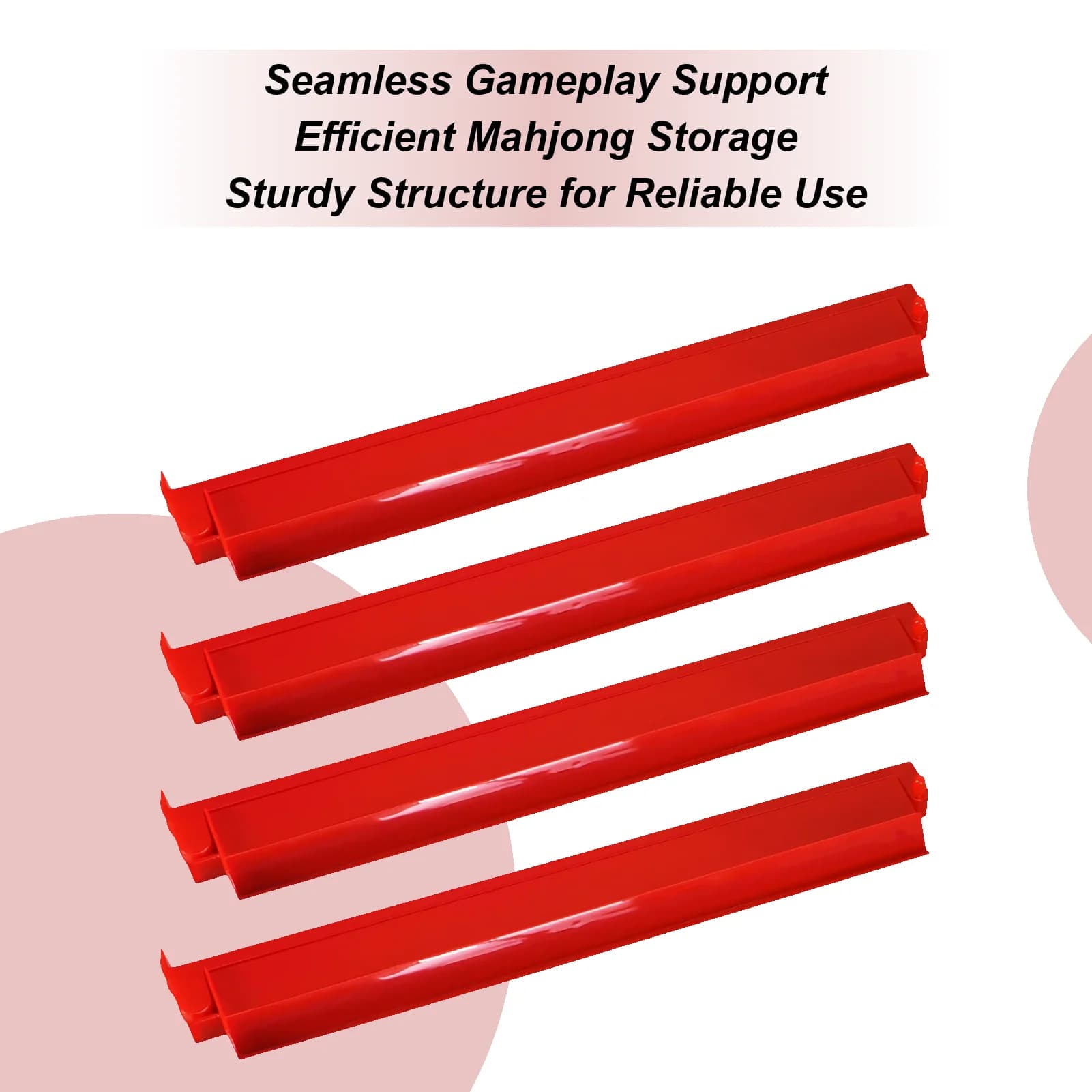 Supporto e spingitore compatto per Mahjong e Domino, porta tessere Majiang per casa, viaggi, club, vacanze e feste