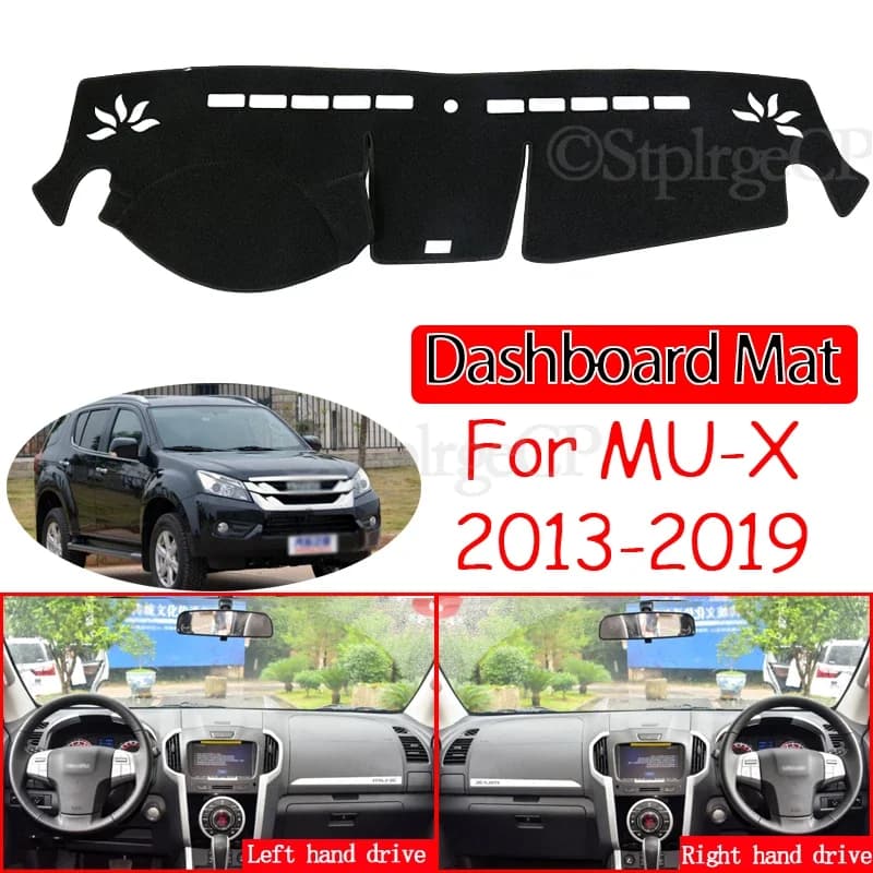 For Isuzu MU-X 2013 2014 2015 2016 2017 2018 2019 Slip Mat Dashboard Cover Pad Sunshade Accessories Rug Front Windshield Othe