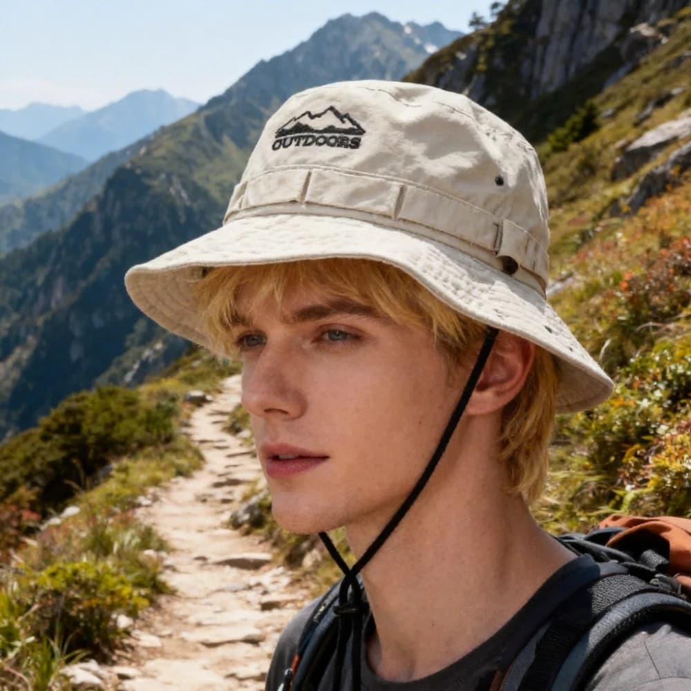 Cappelli per Campeggio e Alpinismo, Cappello da Pescatore Leggero Primaverile ed Estivo per Uomo e Donna, Cappelli da Sole per Escursionismo, Pesca e Ciclismo