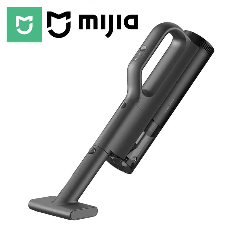 Vacuum Cleaner for Auto MIJIA with Suction Power 21kPa, Quick Charge Type-C, 150mL Dust Container, for Home, Wireless, 2400mAh Battery