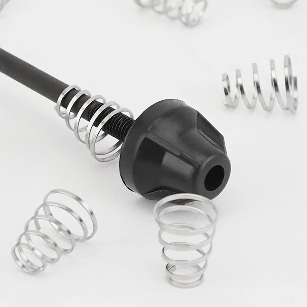 4 pezzi molle per spiedo a sgancio rapido per bicicletta MTB strada mountain bike ruota anteriore posteriore spiedo molla asse asta di fissaggio molla