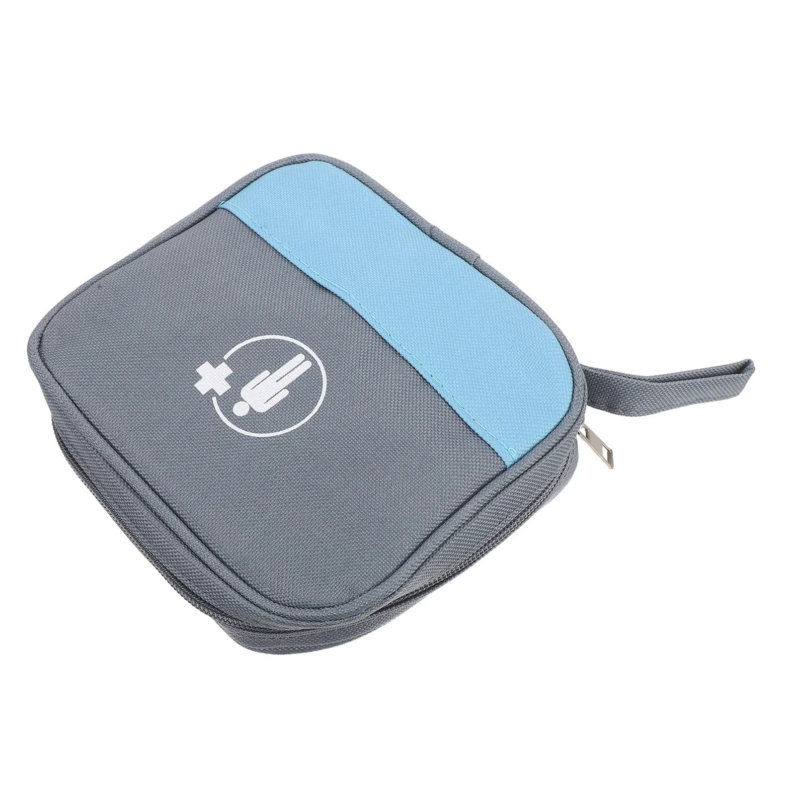 Emergency Medicine Pouch Portable Compact Storage Bag for Travel Hiking Outdoor Home Car Use First Aid Kit Medicine Organizer