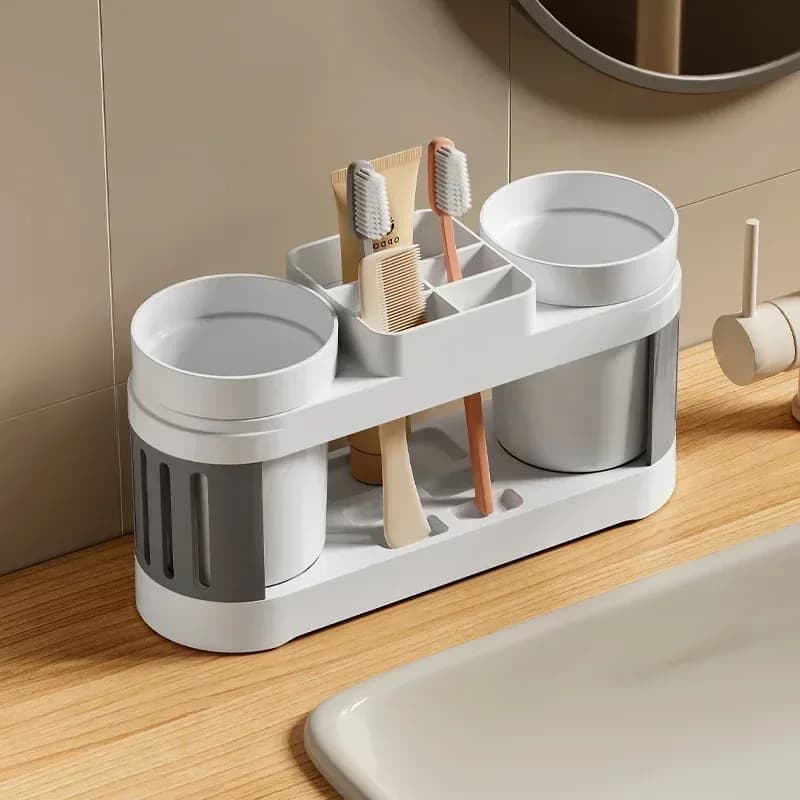 Nuovo portaspazzolino da bagno Set WC semplice, avanzato e multifunzionale