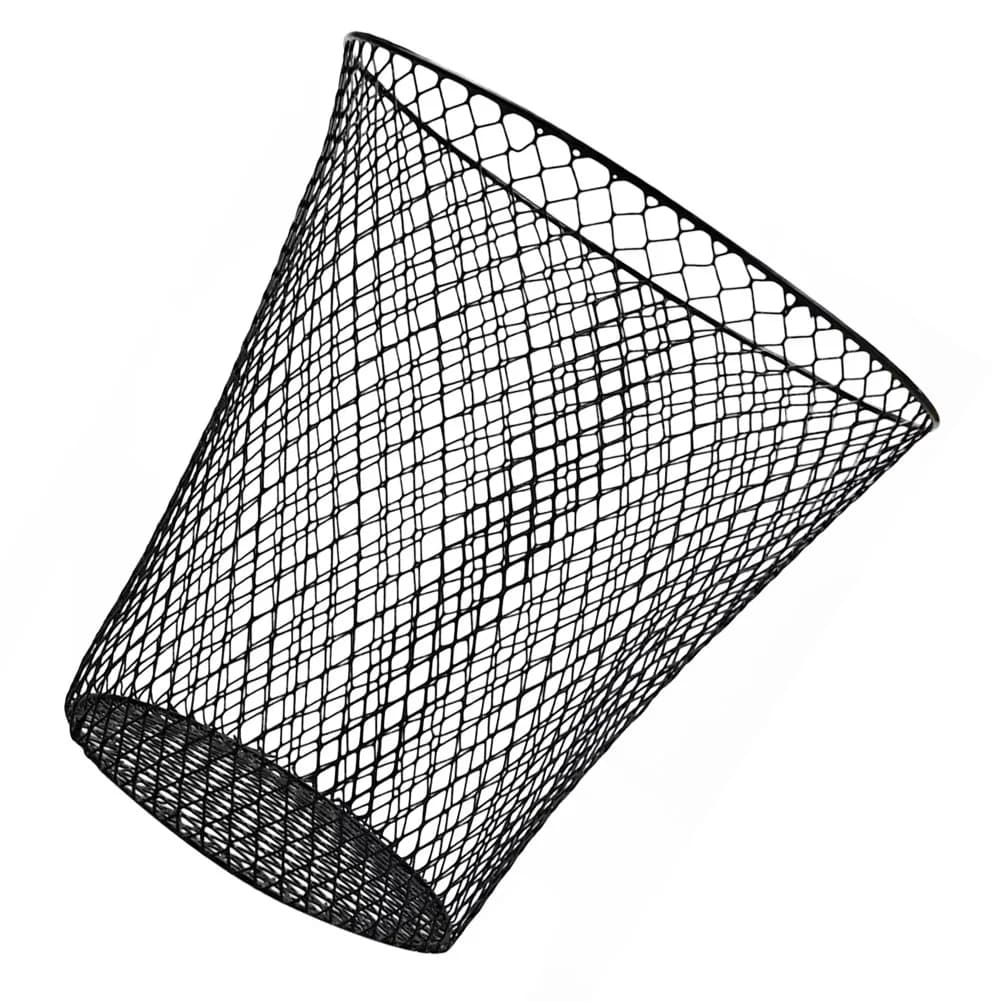 Cesto in Ferro Versatile e Resistente per Giardino, Copertura Piante, Contenitore Verdure, Pattumiera Ufficio, Organizzazione Casa, Stile Semplice ed Estetico