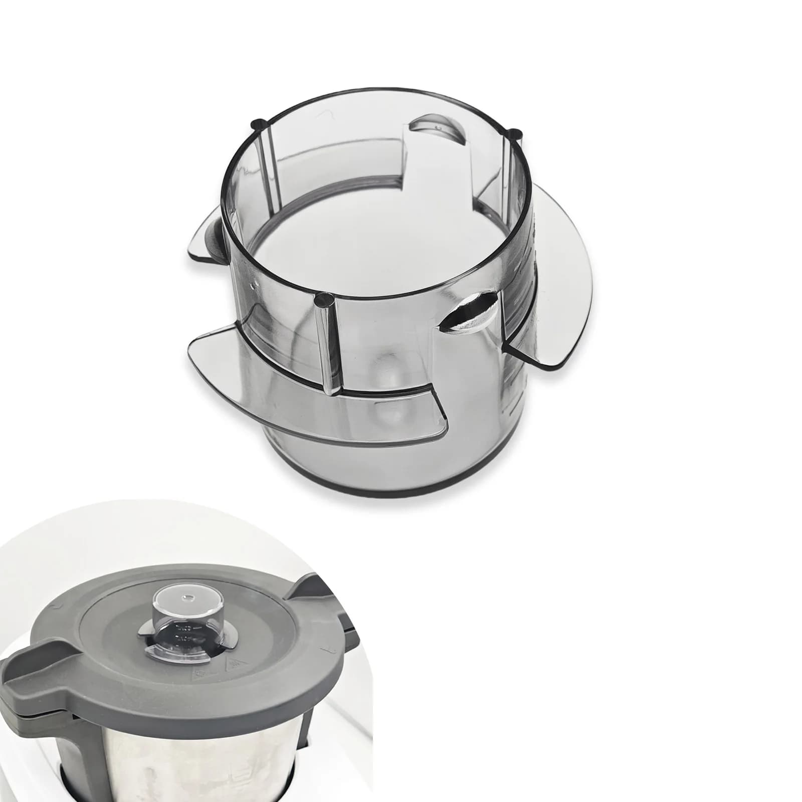 Tappo sigillante dosatore per misurino da 100 ml compatibile con Monsieur Cuisine Connect Smart Edition plus Kitchen