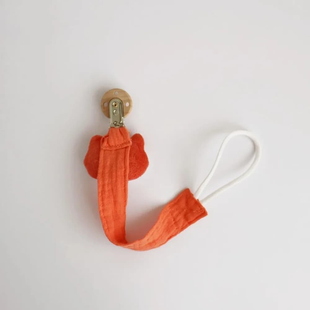 Cartoon Baby Panno Ciuccio Catena Animali Cinghie per massaggiagengive Porta succhietto Clip in legno Passeggino Corda appesa Porta capezzoli Clip