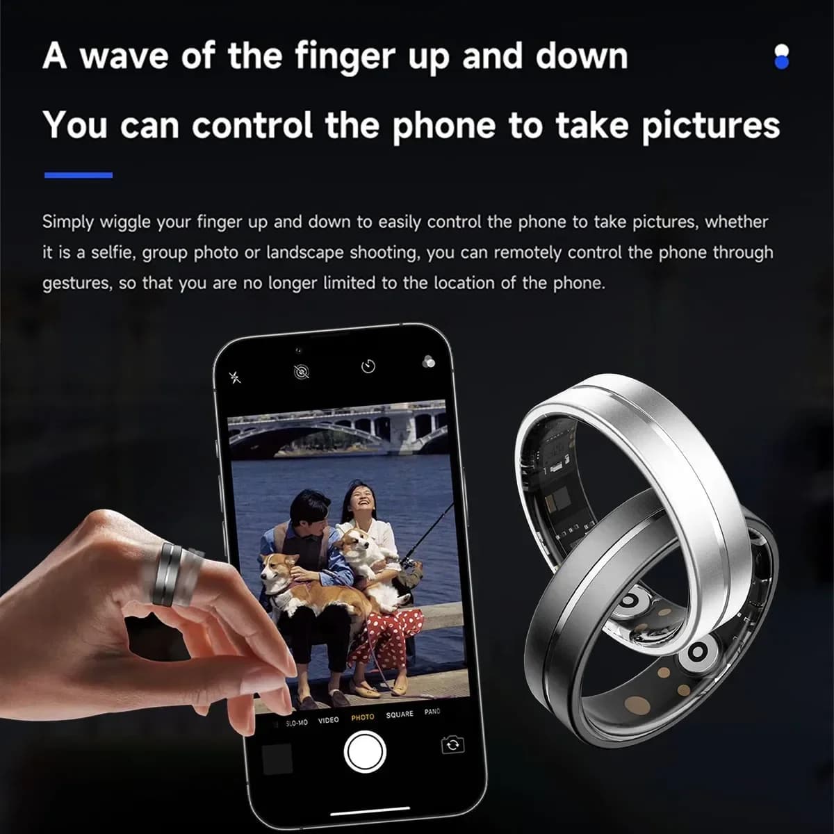 Health Monitoring New Smart Ring 5ATM WaterproofHeart Rate Oxygen Monitor Sport Modes Fashional Smartring Men Women for Xiaomi