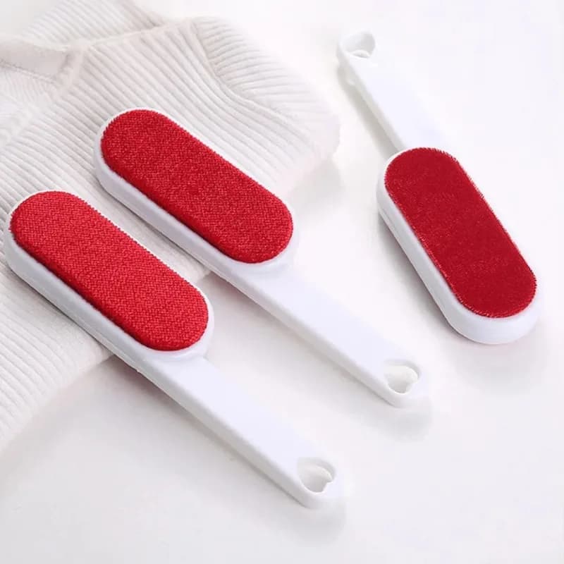 2-Sided Self-cleaning Lint Roller, Pet Hair Remover Brush for Sofa Carpet Clothes